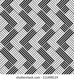 Pattern with line black and white