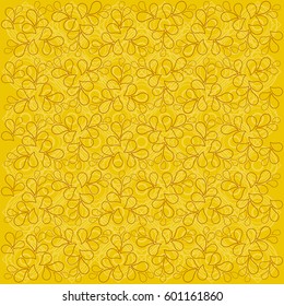 Pattern line brow color background yellow texture. vector illustration wallpaper design.