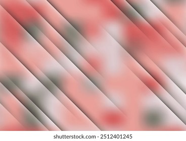 Plano de fundo da apresentação em vermelho do gradiente da linha do padrão. ilustração vetorial.