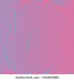 Pattern line hologram colorful gradient