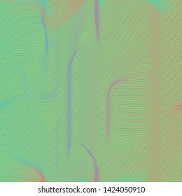 Pattern line hologram colorful gradient