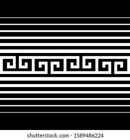 Pattern line square, antique, vintage, and art background 