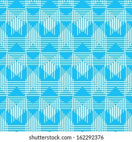 Pattern of lines on a blue background