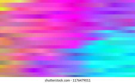 Pattern with lines Rainbow aurora borealis. Abstract colorful background. Bright striped pattern Vector illustration Bright neon colors. Vivid gradient.