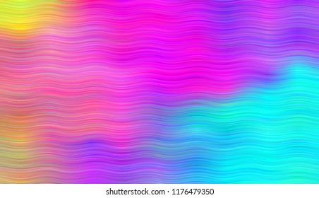 Pattern with lines Rainbow aurora borealis. Abstract colorful background. Bright striped pattern Vector illustration Bright neon colors. Vivid gradient.