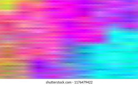 Pattern with lines Rainbow aurora borealis. Abstract colorful background. Bright striped pattern Vector illustration Bright neon colors. Vivid gradient.