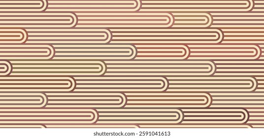 A pattern of lines in various colors creates a vintage yet modern look. Ideal for digital and print designs.