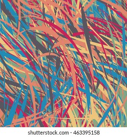 Pattern of lines. Vector