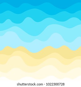 Pattern with lines and waves. Multicolored texture. Abstract dinamic background. Cold colors. Doodle for design. Nautical wallpaper. Art creative. Illustration. Decorative style. Line art creation