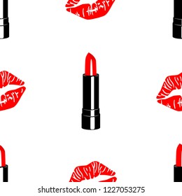 Pattern lipstick and lipstick trace