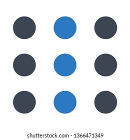 pattern lock glyph double color