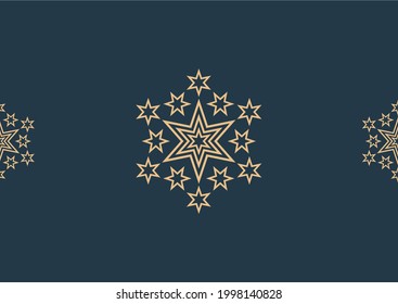 diseño de logotipo de patrón oro