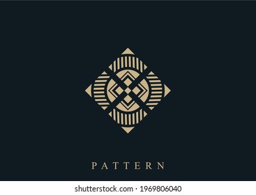 pattern logo design graphic geometric floral flowers icon desen şekil motif