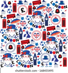 Pattern with London symbols