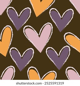 pattern love heart texture girl lovely