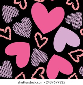 PATTERN LOVE TEXTURE GIRL HEART

