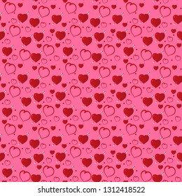 Pattern Love Vector