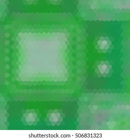 Pattern low poly hexagon style vector mosaic background