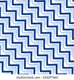 Pattern made of blue lines