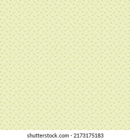 Pattern made of tiny golden arrowhead marks and flecks arranged on a light beige surface. Design for wallpaper, linoleum or ceramic tiles.
