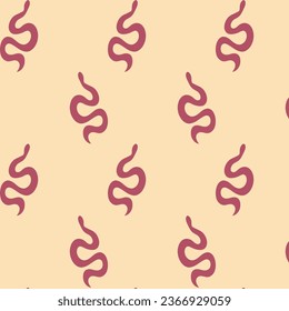 The pattern is a magical and mystical symbol of a snake 