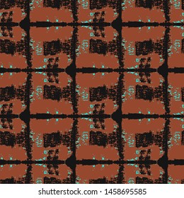 Pattern many brushstroke oil paint, geometric shapes, square
