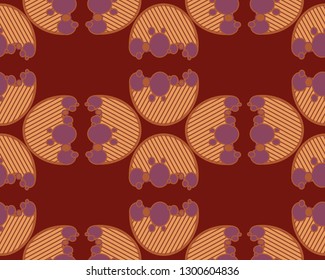 Pattern many circles