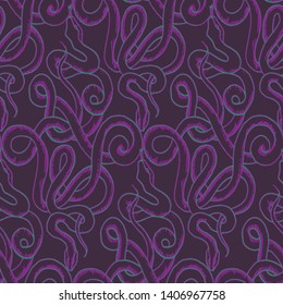 Pattern many snakes, Celtic ornament