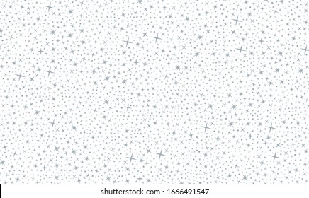 a pattern with many stars