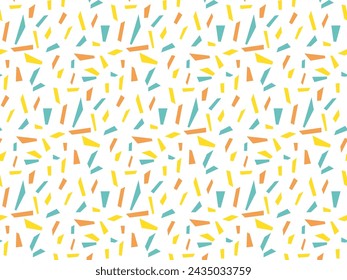 A pattern with many yellow squares scattered