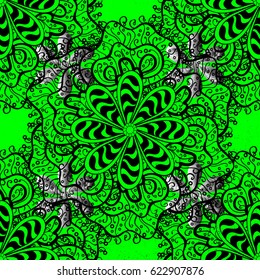 Pattern medieval floral royal pattern.