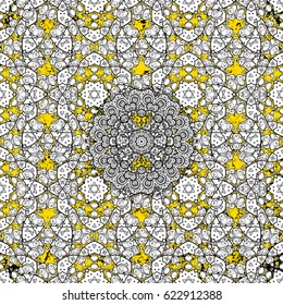 Pattern medieval floral royal pattern. 