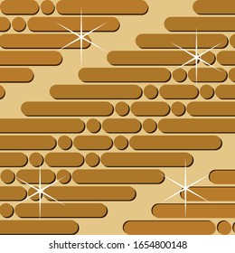 pattern memphis vector golden bars illustration