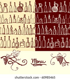 pattern for menu