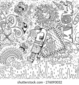 Pattern "MEOW"