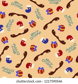 Pattern Merry Christmas.