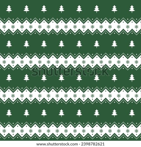 Pattern and Merry Christmas and winter