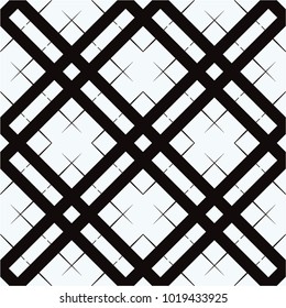 Pattern mesh, diagonal, square, rhombus, thin, elegant, universal cell, seamless vector background.