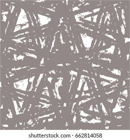 Pattern mesh, doodle, hexagon, triangle, seamless vector background.