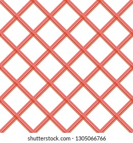Pattern with the mesh, grid. Seamless vector background. Abstract geometric texture. Geometric motif Memphis style Digital paper for page fills, web designing, backdrops, backgrounds, cover. 