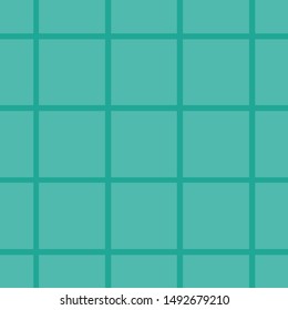 Pattern with the mesh, grid. Seamless vector background. Green-mint color