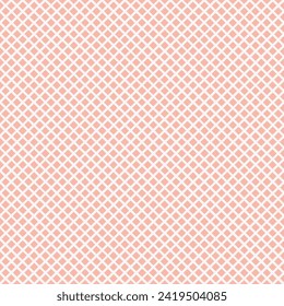 Pattern with the mesh, grid. Seamless vector background. Abstract geometric texture. Rhombuses wallpaper. Diamonds motif Digital paper for print on fabric, gift wrap, web backgrounds, scrap booking