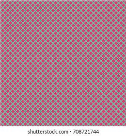 Pattern with the mesh, grid. Seamless vector background. Abstract geometric texture. Rhombuses wallpaper. Diamonds motif Digital paper for print on fabric, gift wrap, web backgrounds, scrap booking