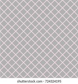 Pattern with the mesh, grid. Seamless vector background. Abstract geometric texture. Rhombuses wallpaper. Diamonds motif Digital paper for print on fabric, gift wrap, web backgrounds, scrap booking