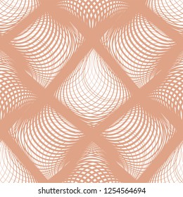 Pattern mesh, lines, diagonal, abstraction, seamless vector background.
