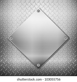 Pattern of metal texture background. Vector illustration.