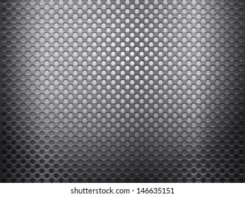 Pattern of metal texture background. Vector illustration.