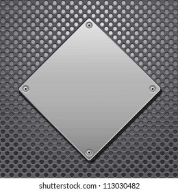 Pattern of metal texture background.Vector illustration.