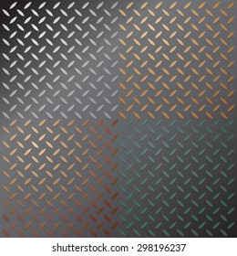 Pattern of metal texture background.Vector illustration.