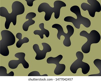 pattern with military camouflage texture